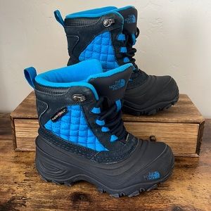 The North Face Thermoball Snow Boots, Blue, Toddler Size: 11